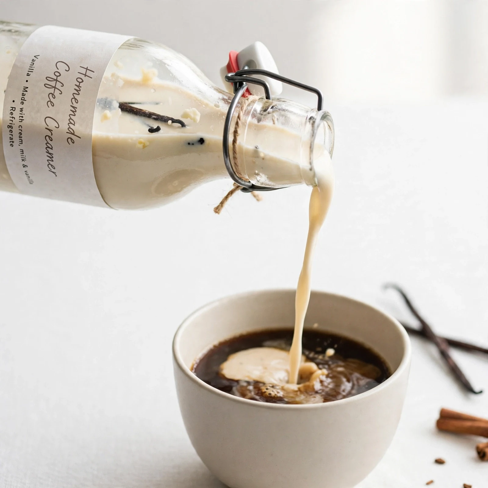 The Creamiest Homemade Coffee Creamer You'll Never Want to Buy Again 9 Homemade Coffee Creamer