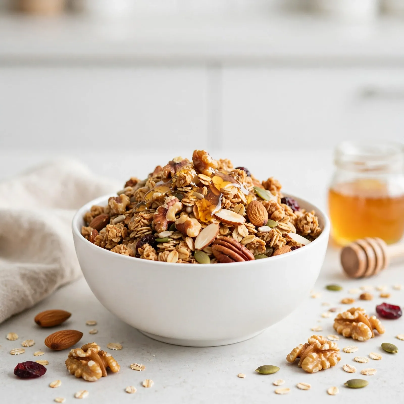 The Crunchiest Homemade Granola You'll Make On Repeat 6 Homemade Granola