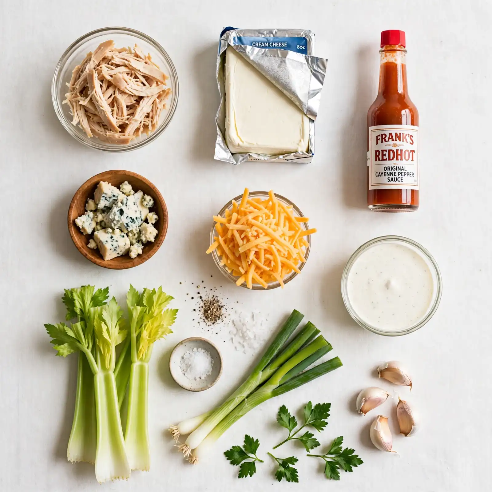 The Ultimate Creamy Buffalo Chicken Dip Recipe Your Crowd Will Devour 2 Ingredients of Buffalo Chicken Dip Recipe