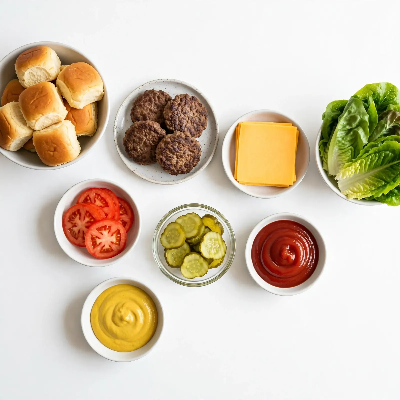 Juicy, Crowd-Pleasing Cheeseburger Sliders Everyone Will Devour 2 Ingredients of Cheeseburger Sliders
