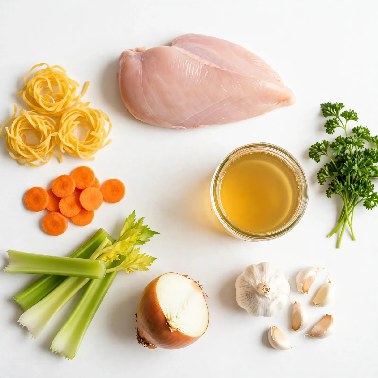 Ingredients of Chicken Noodle Soup Recipe