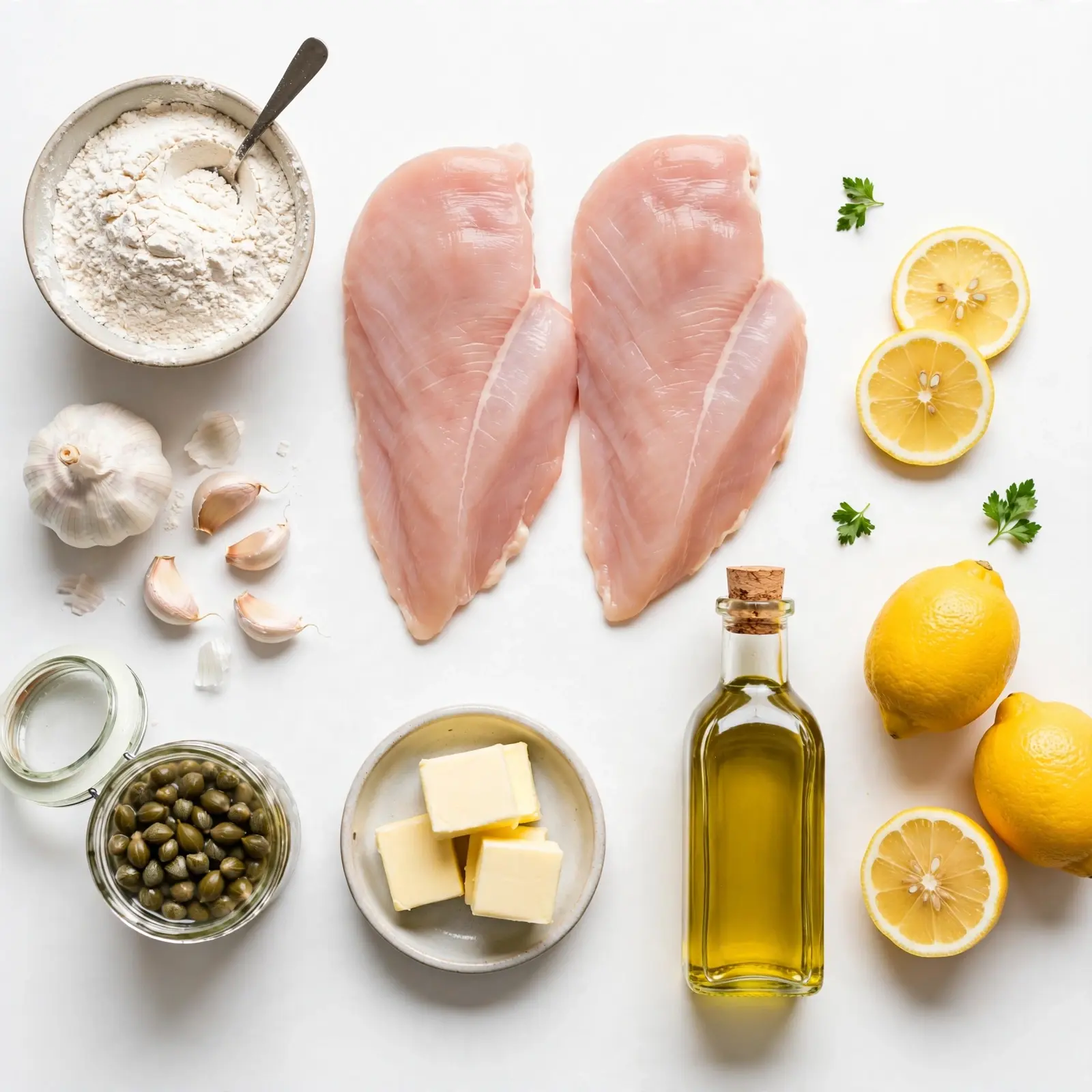 The Most Irresistible Chicken Piccata Recipe You'll Make Again and Again 2 Ingredients of Chicken Piccata Recipe