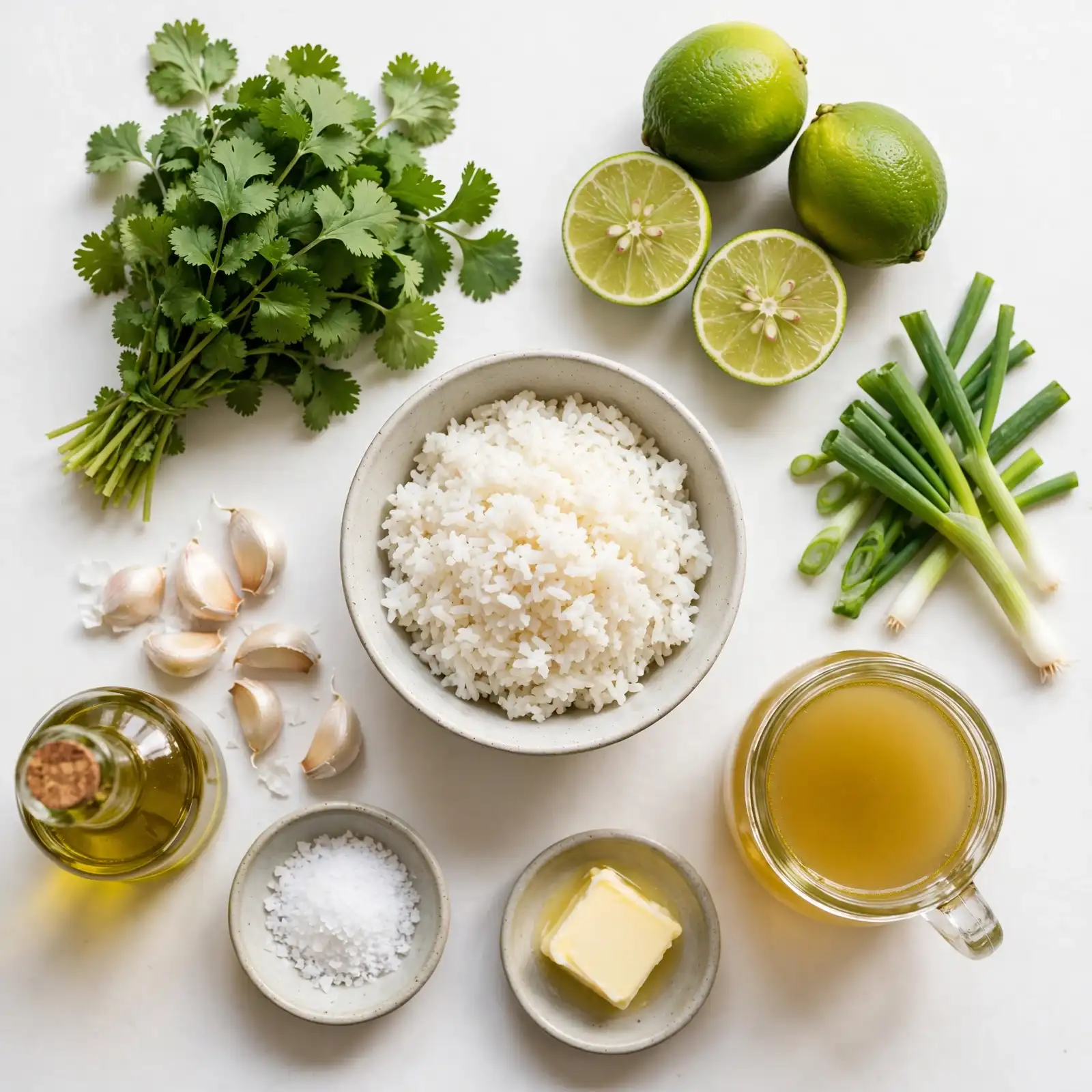 The Brightest, Zestiest Cilantro Lime Rice You'll Ever Make at Home 2 Ingredients of Cilantro Lime Rice