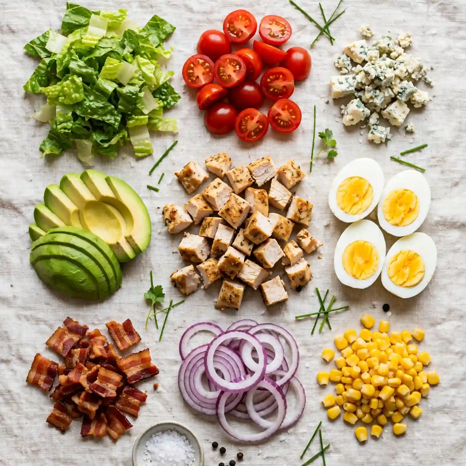 The Ultimate Classic Cobb Salad That Makes Lunch Feel Like a Celebration 2 Ingredients of Cobb Salad