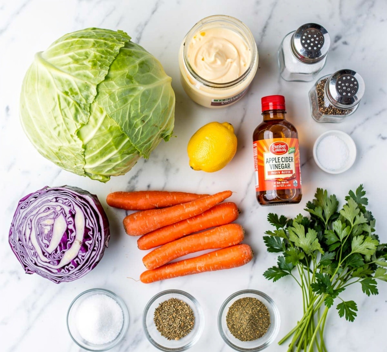 The Creamiest Coleslaw Recipe That Steals the Spotlight at Every Cookout 2 Ingredients of Coleslaw Recipe