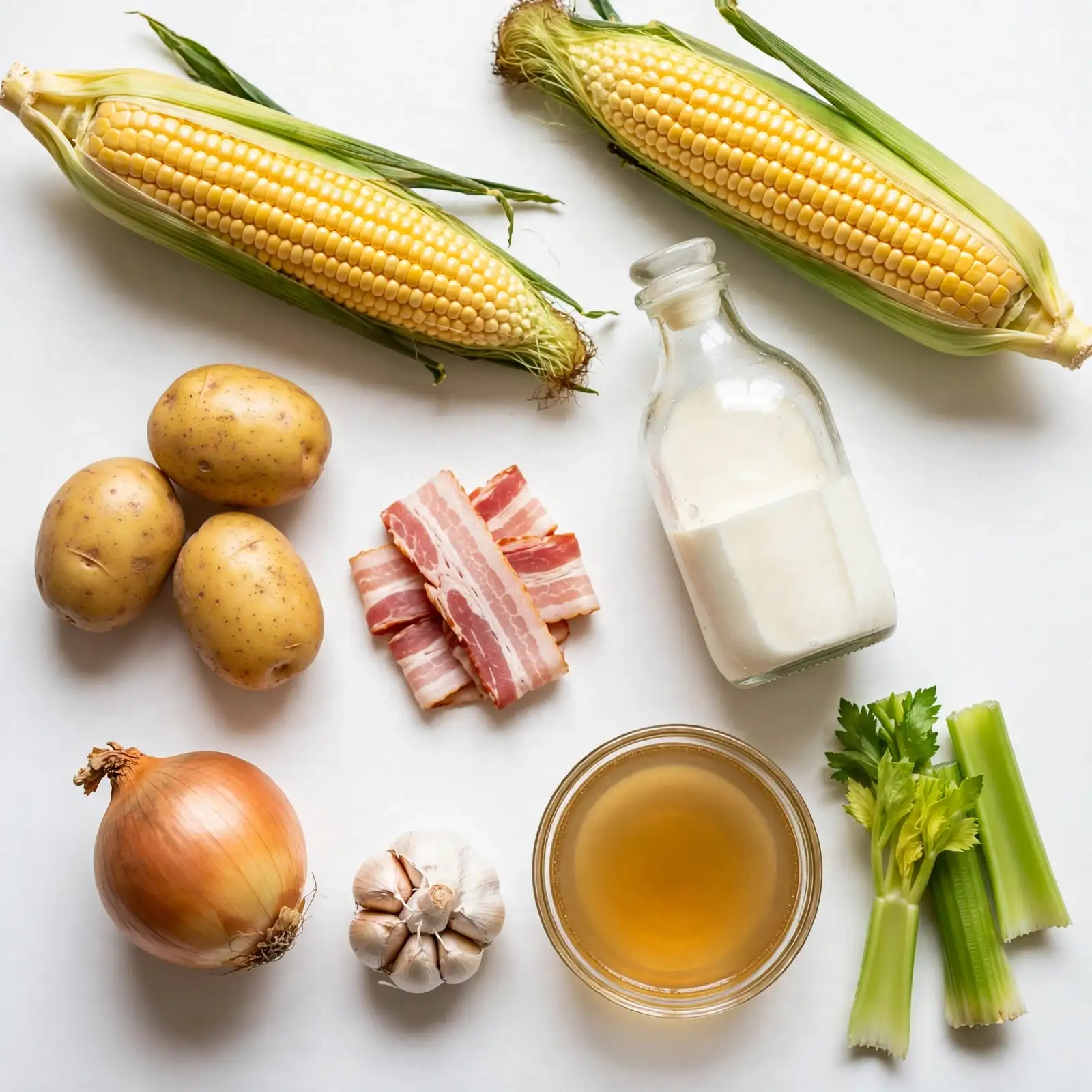 The Creamiest Corn Chowder Recipe That Feels Like a Warm Hug in a Bowl 2 Ingredients of Corn Chowder Recipe