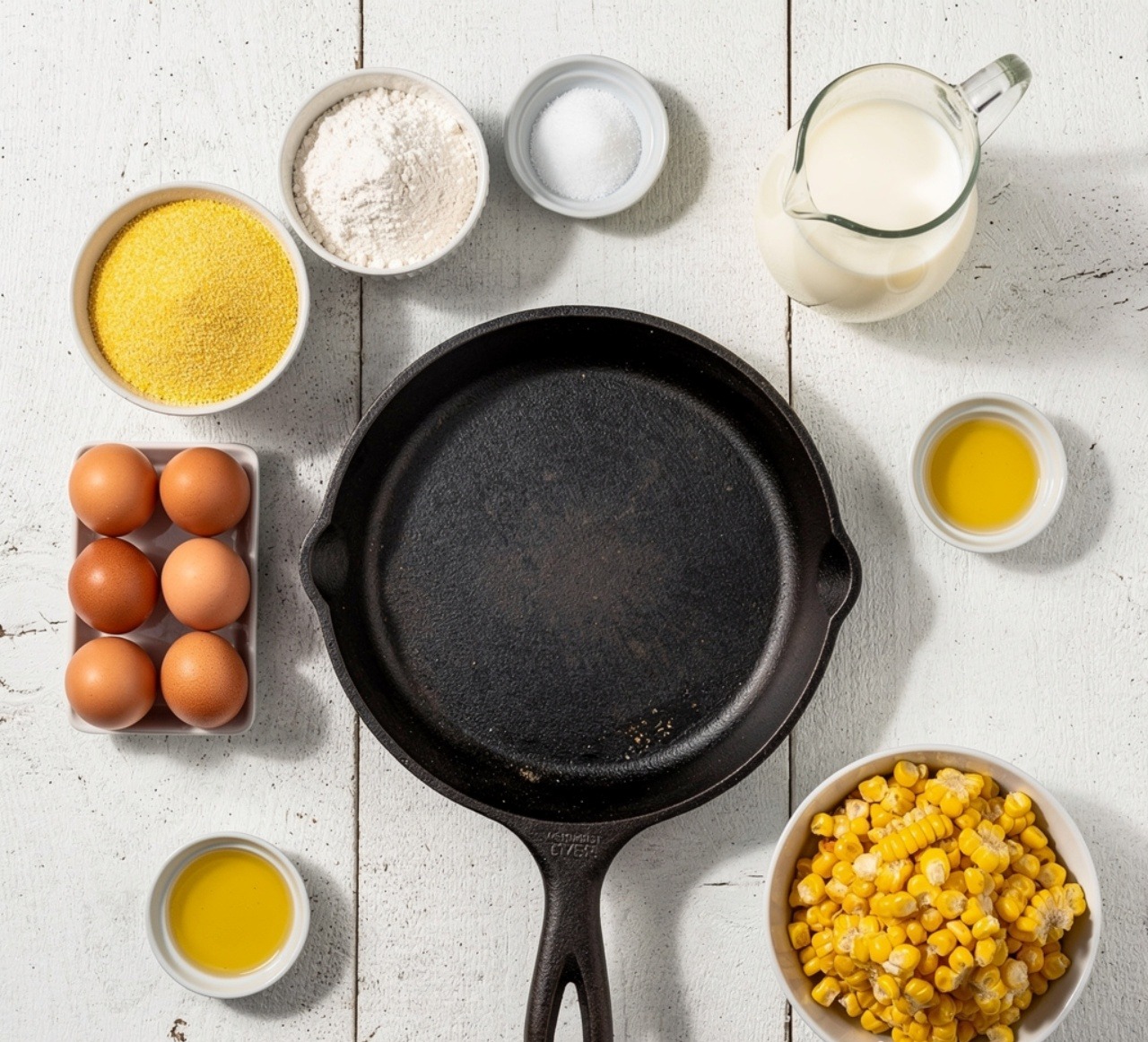 The Fluffiest Homemade Cornbread Recipe Your Table Has Been Missing 2 Ingredients of Cornbread Recipe