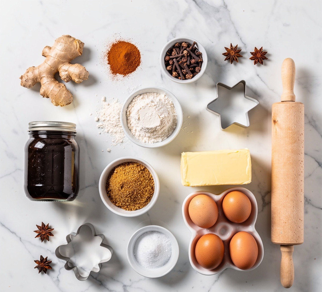 Soft & Warmly Spiced Gingerbread Cookies Your Whole Family Will Treasure 2 Ingredients of Gingerbread Cookies