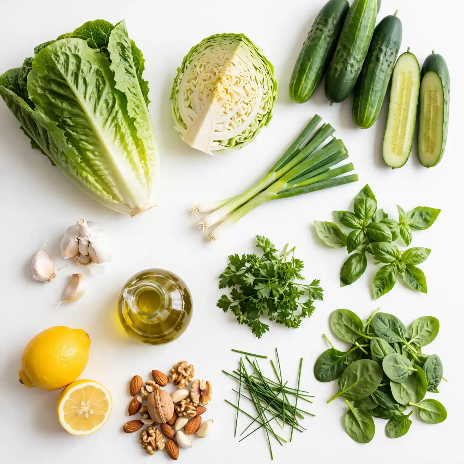 The Most Vibrant Green Goddess Salad You'll Make All Summer 2 Ingredients of Green Goddess Salad