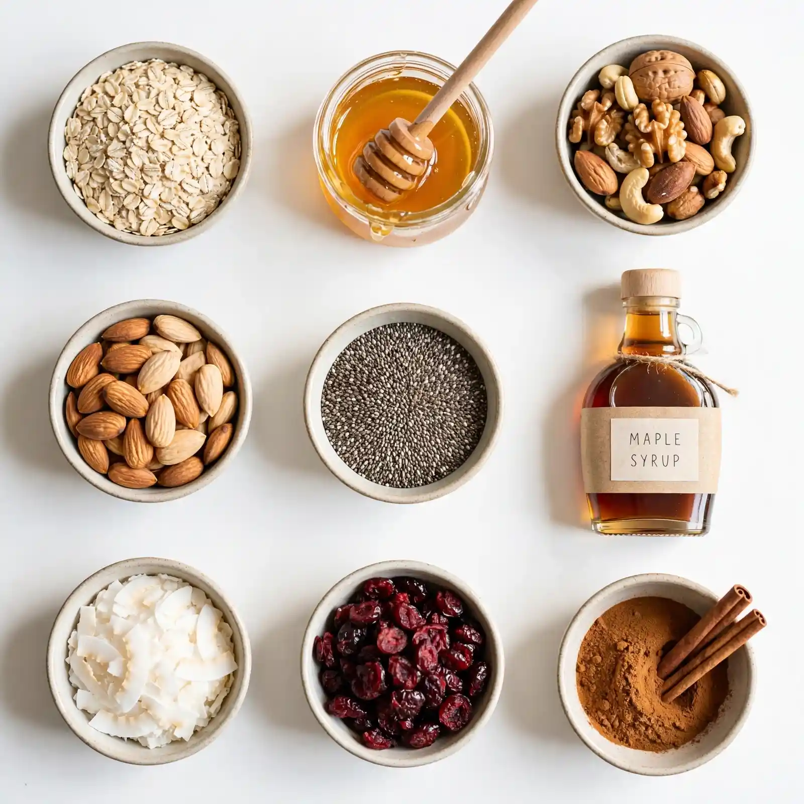 The Crunchiest Homemade Granola You'll Make On Repeat 2 Ingredients of Homemade Granola