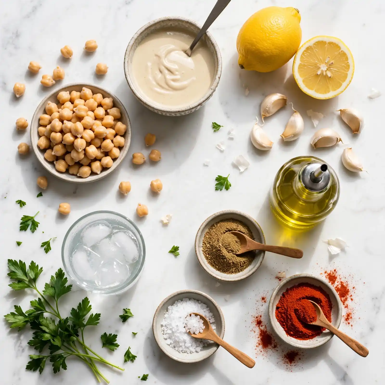 The Creamiest Homemade Hummus Recipe That'll Ruin Store-Bought Forever 2 Ingredients of Hummus Recipe