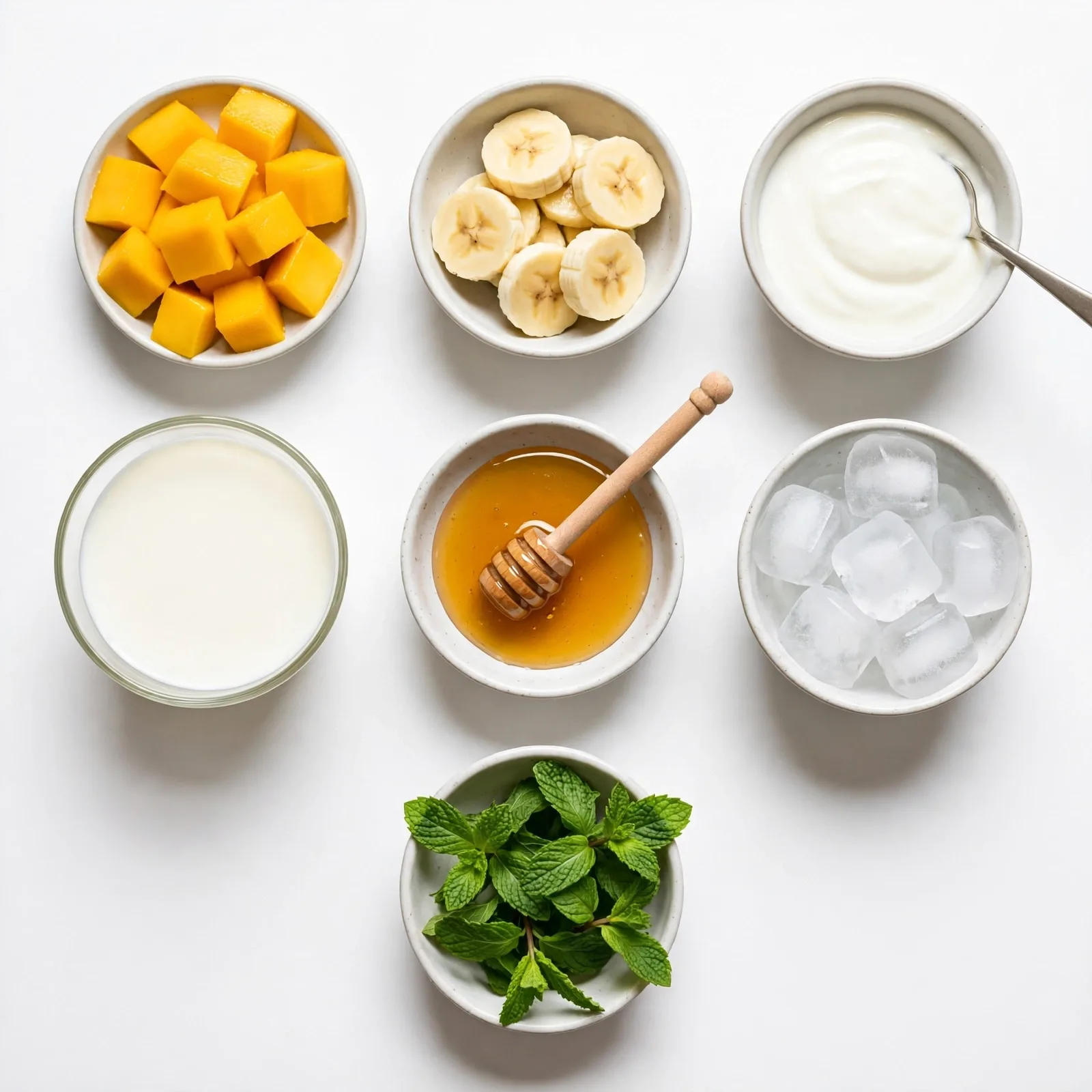 The Creamiest Mango Smoothie You'll Crave Every Single Morning 2 Ingredients of Mango Smoothie