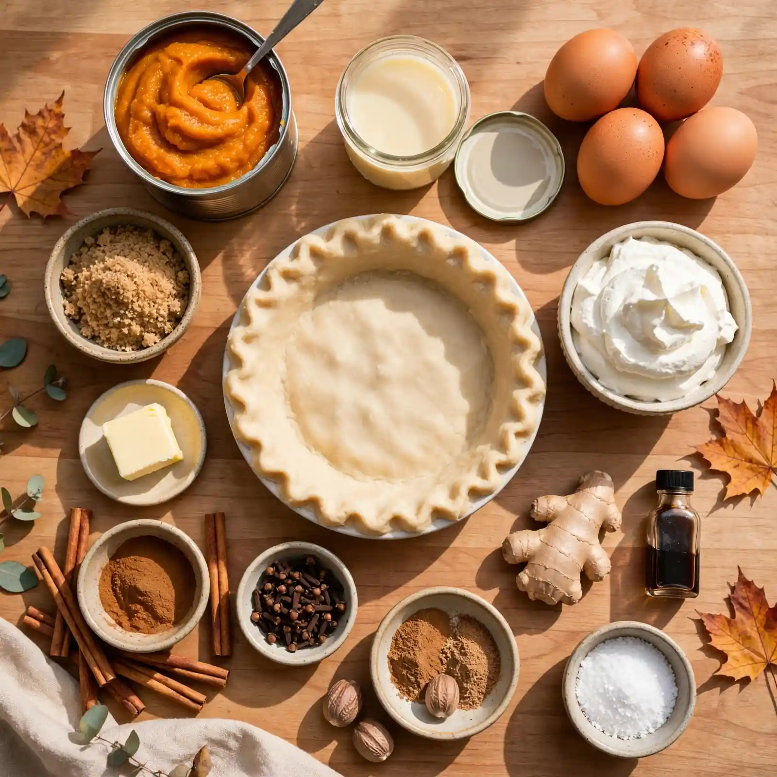 The Coziest Homemade Pumpkin Pie Recipe Your Family Will Request Every Fall 2 Ingredients of Pumpkin Pie Recipe