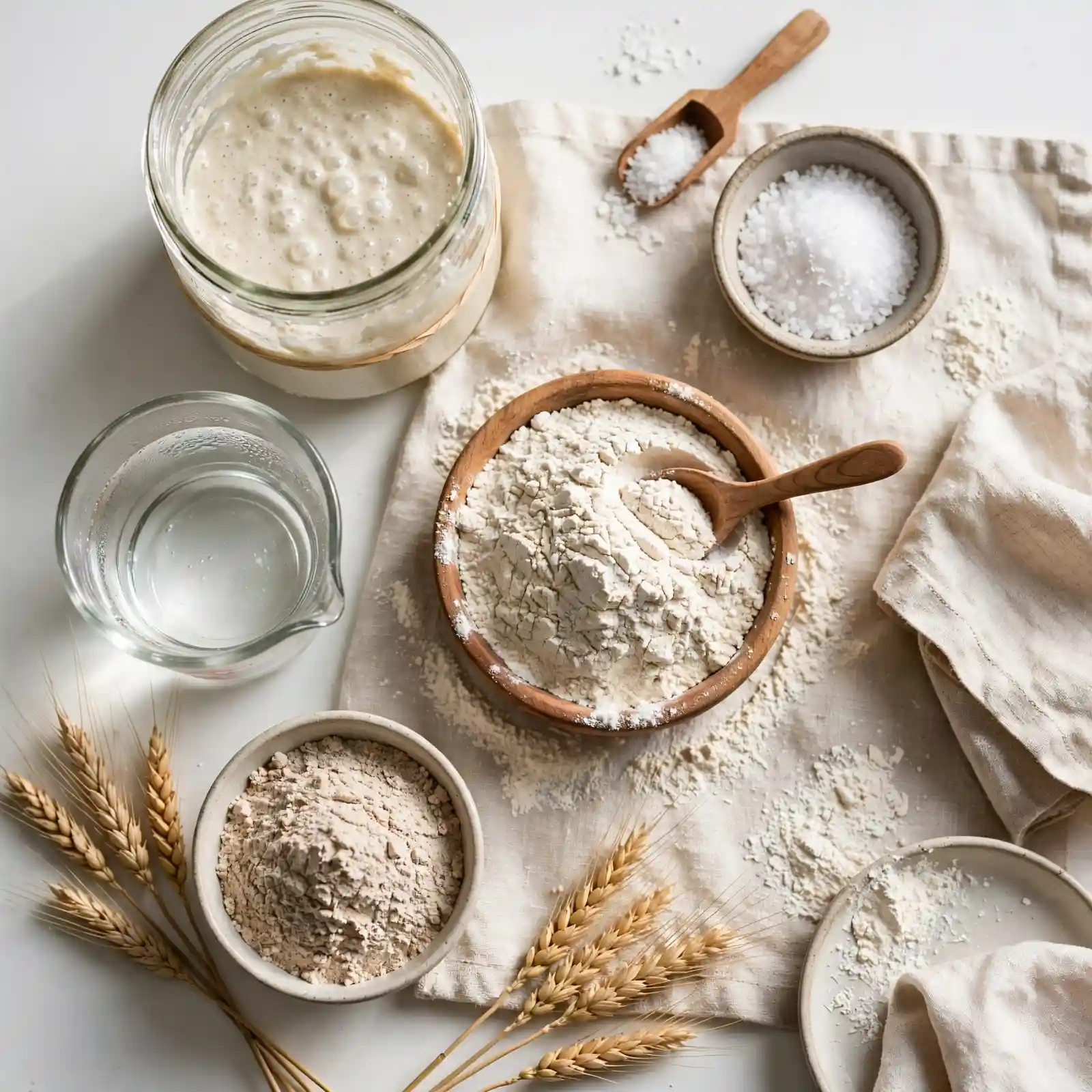 The Most Rewarding Homemade Sourdough Bread Recipe You'll Ever Bake 2 Ingredients of Sourdough Bread Recipe