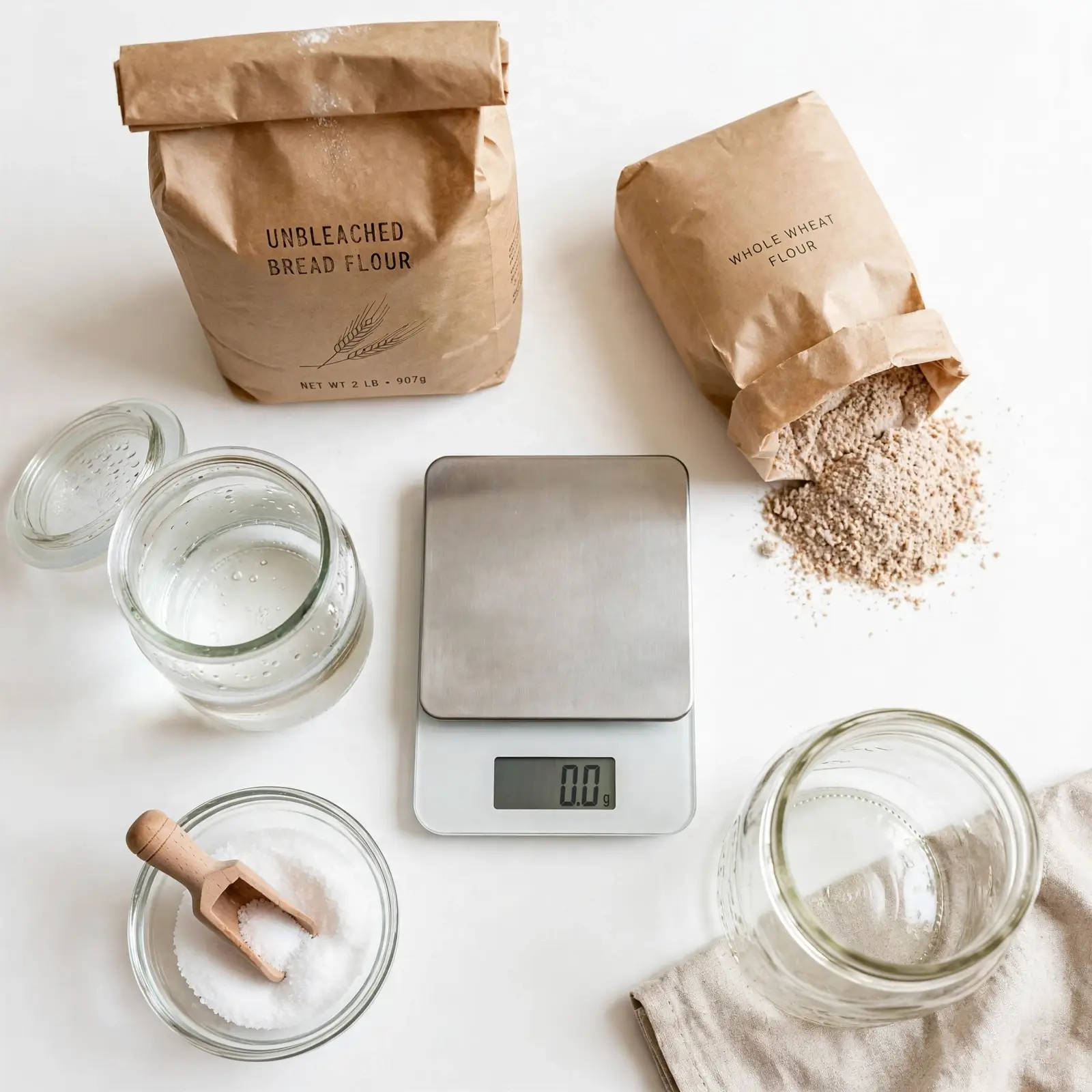 The Easiest Sourdough Starter Recipe for Beginner Bakers Ready to Bake Beautifully 2 Ingredients of Sourdough Starter Recipe