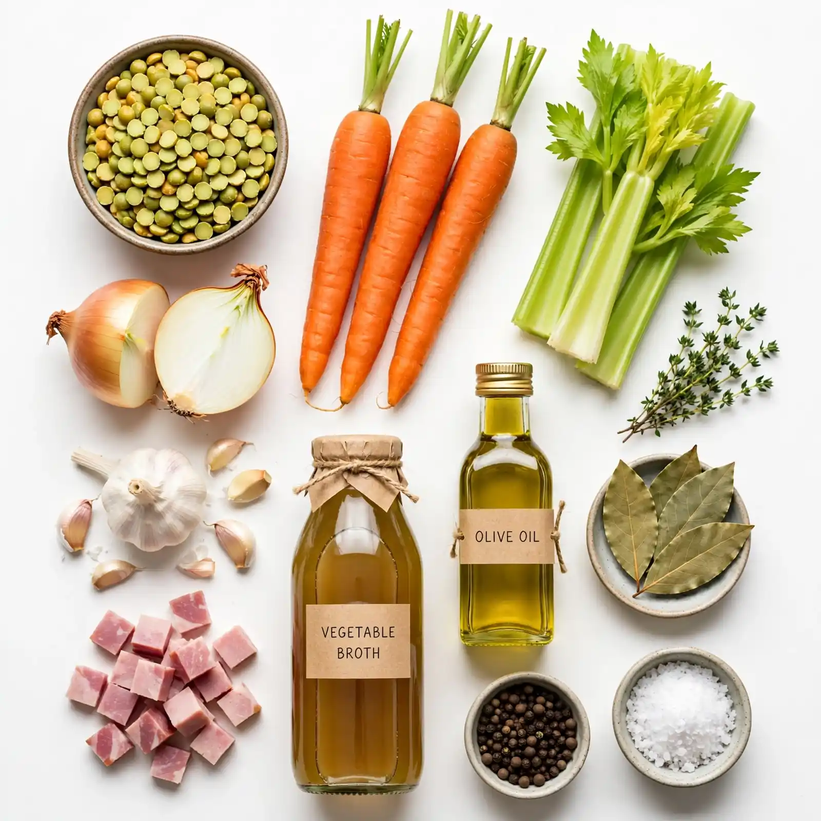 The Coziest Homemade Split Pea Soup That Warms You From the Inside Out 2 Ingredients of Split Pea Soup