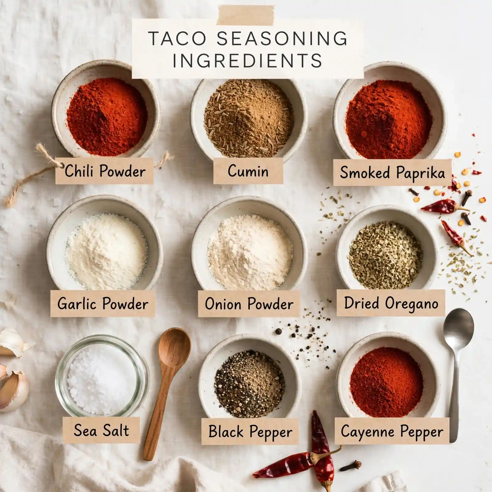 The Bold, Smoky Homemade Taco Seasoning Recipe Your Kitchen Has Been Missing 2 Ingredients of Taco Seasoning Recipe