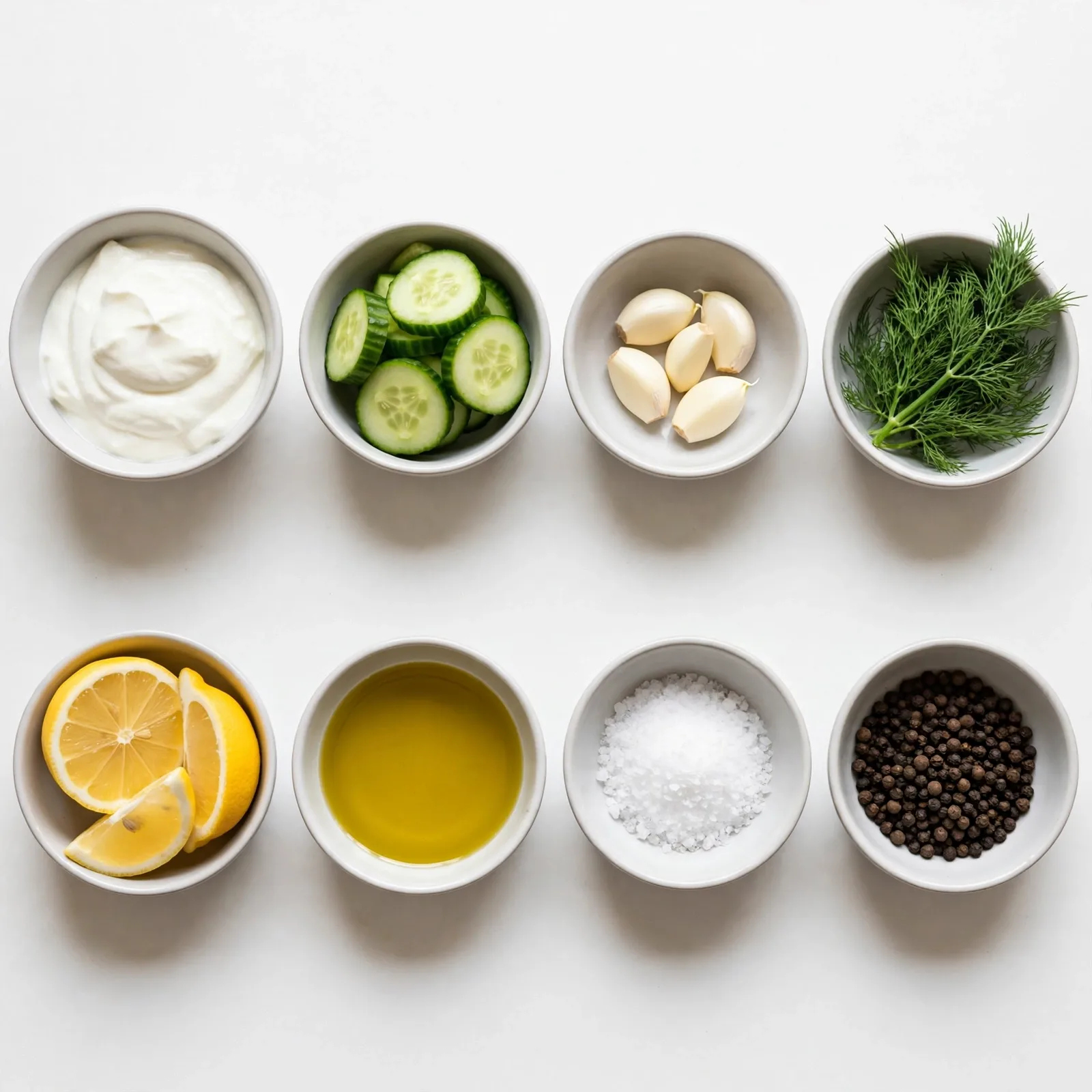 The Creamiest Tzatziki Sauce Recipe That Tastes Better Than Any Restaurant 2 Ingredients of Tzatziki Sauce Recipe