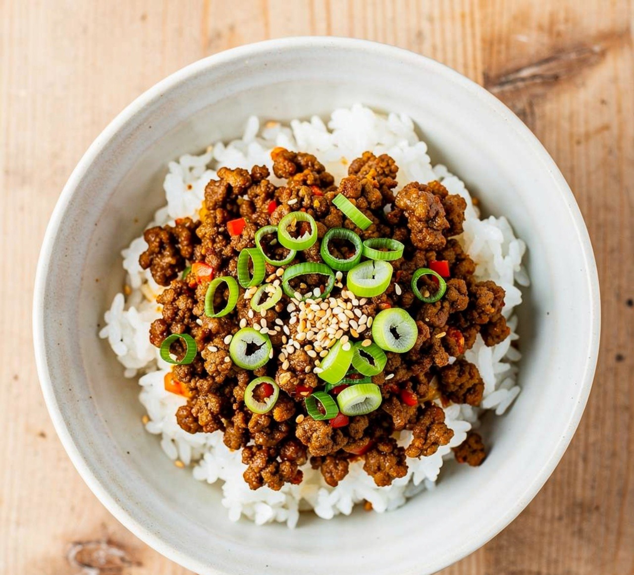 13 Satisfying Ground Beef Recipes That Make Dinner Feel Exciting Again 1 Korean Ground Beef Bowl