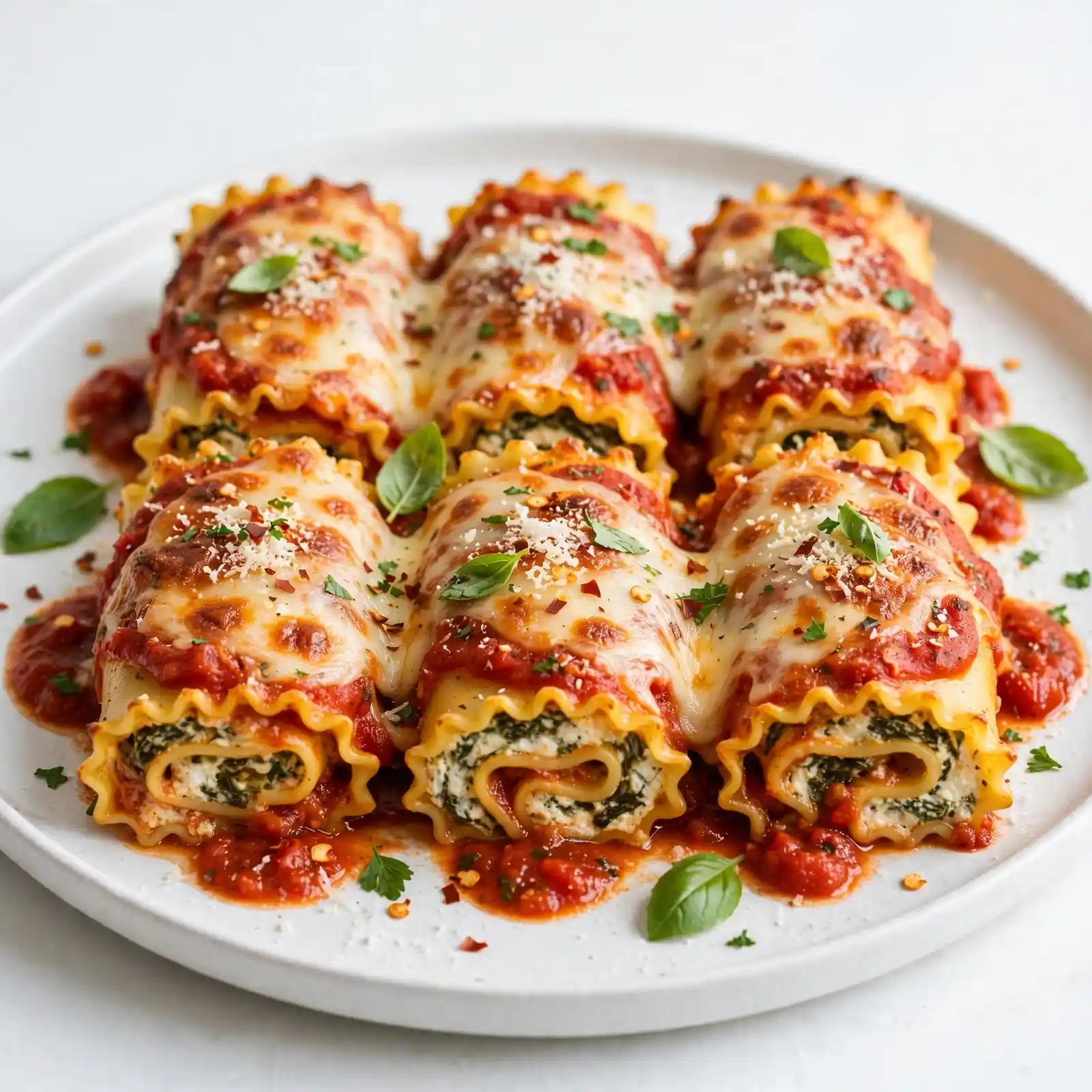 The Coziest Cheesy Lasagna Roll Ups Your Family Will Request Every Week 6 Lasagna Roll Ups