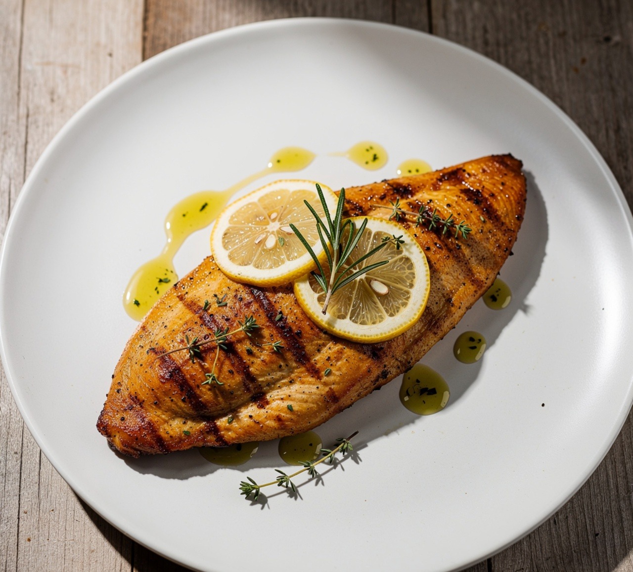Lemon Herb Grilled Chicken Breast