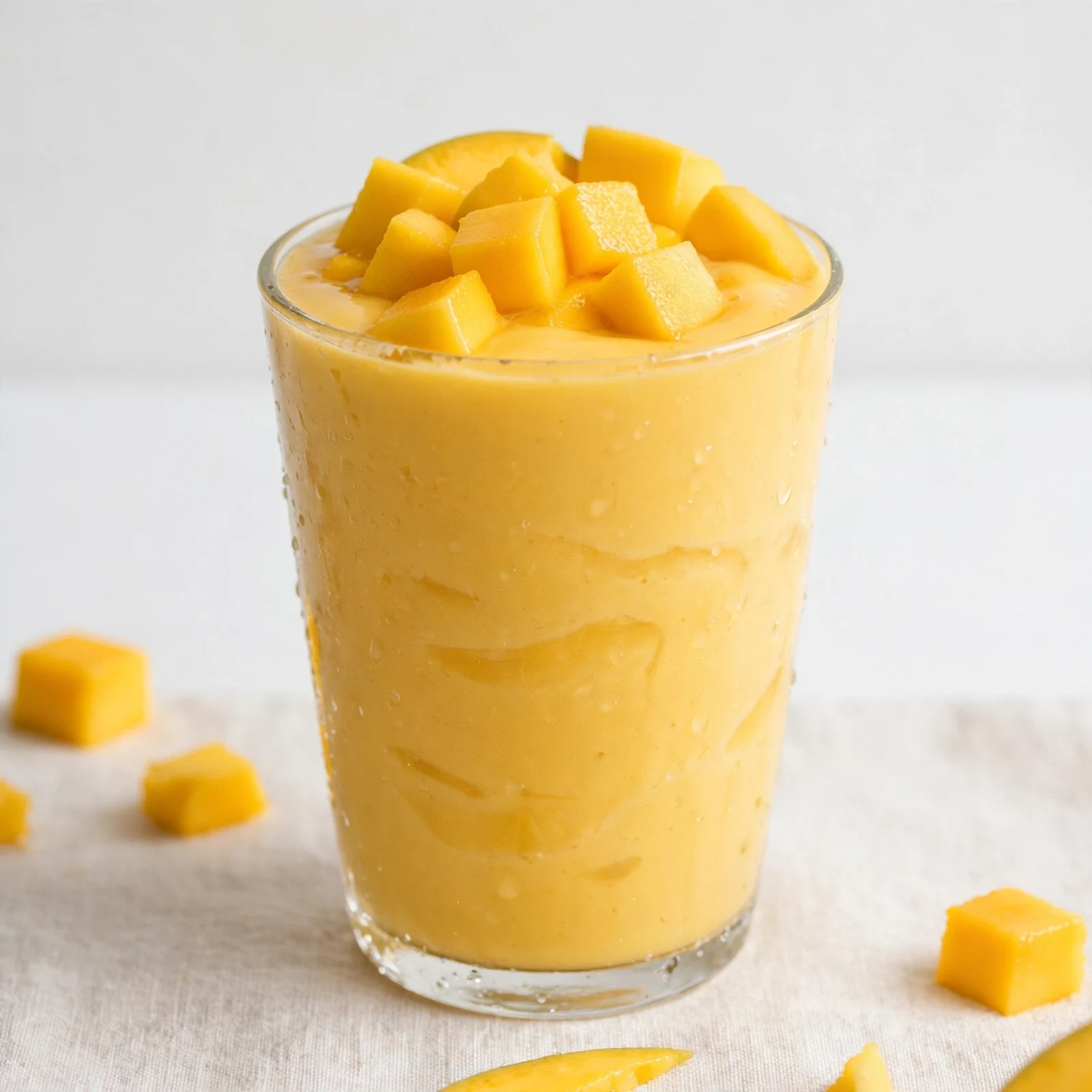 The Creamiest Mango Smoothie You'll Crave Every Single Morning 4 Mango Smoothie