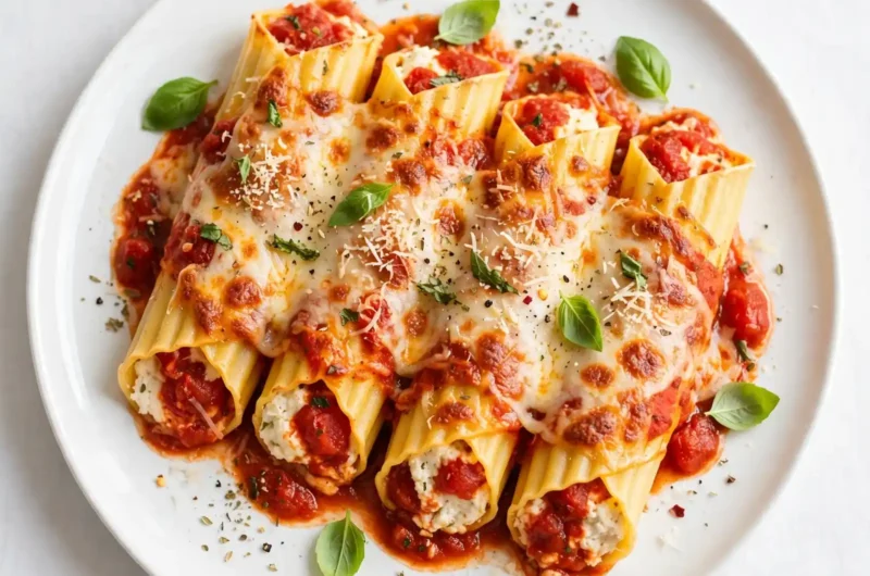 The Creamiest Manicotti Recipe