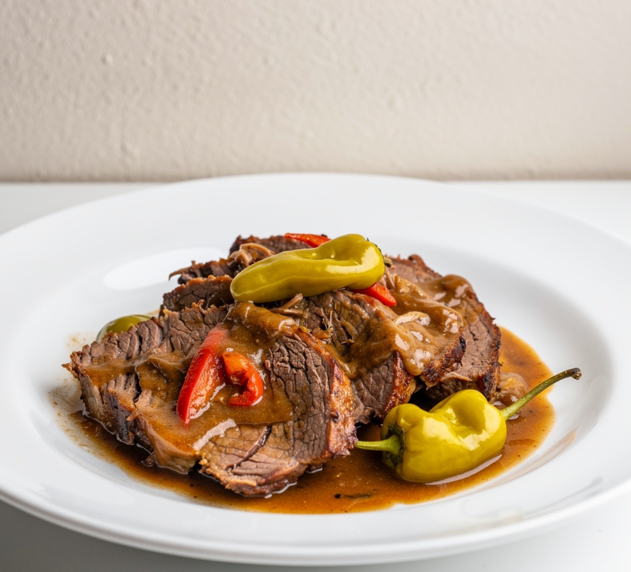 The Most Irresistible Mississippi Pot Roast That Falls Apart Every Single Time 1 Mississippi Pot Roast