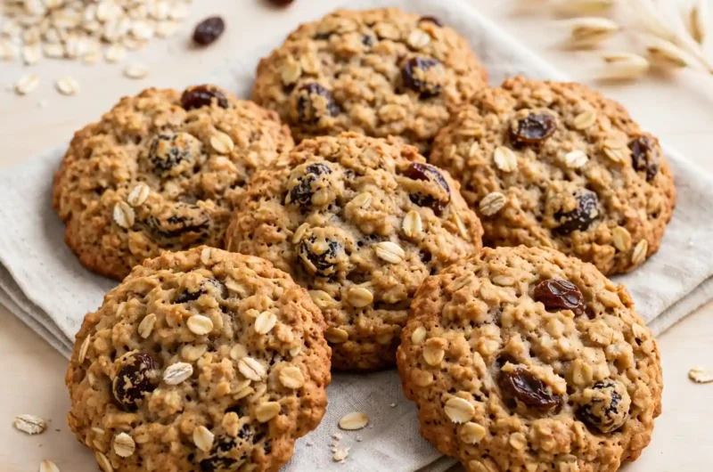 Perfectly Chewy Oatmeal Raisin Cookies That Taste Like Home 3 Perfectly Chewy Oatmeal Raisin Cookies