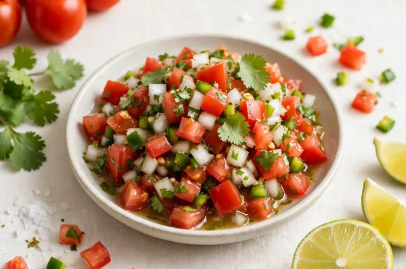 The Freshest Pico De Gallo You'll Ever Make — Ready in 10 Minutes 3 Pico De Gallo — Fresh & Ready in 10 Minutes