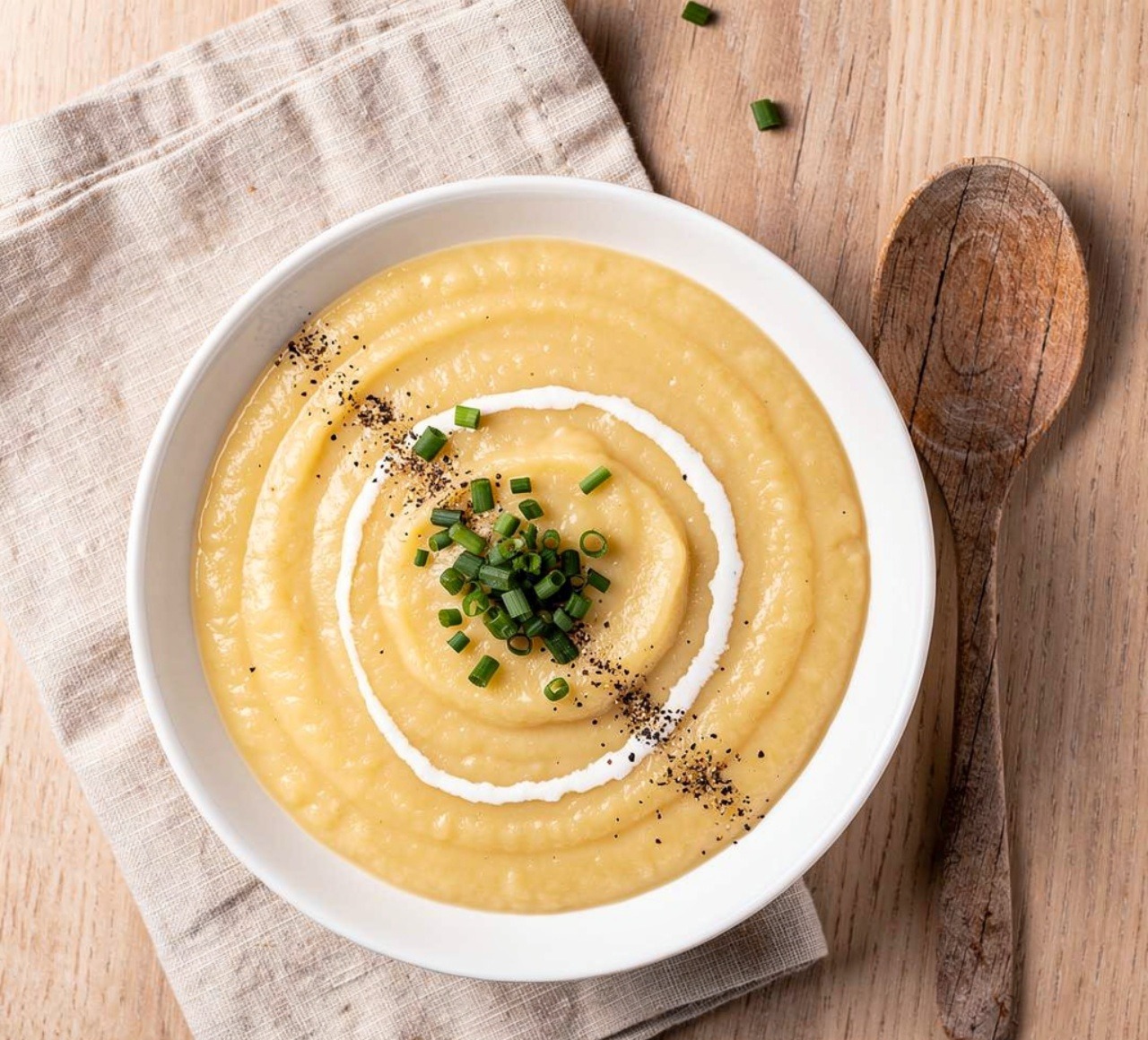 The Most Creamiest Homemade Potato Soup Your Whole Family Will Love 1 Potato Soup