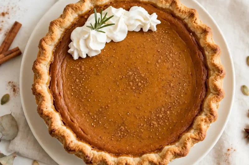 The Coziest Homemade Pumpkin Pie Recipe Your Family Will Request Every Fall 3 The Coziest Homemade Pumpkin Pie