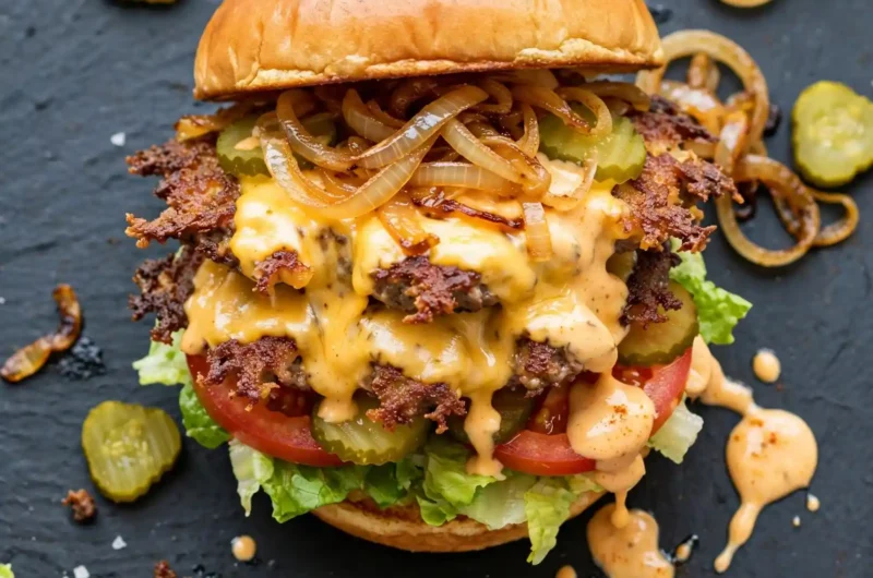 The Crispiest Smash Burger Recipe That Beats Any Burger Joint 3 Crispy Smash Burger Recipe