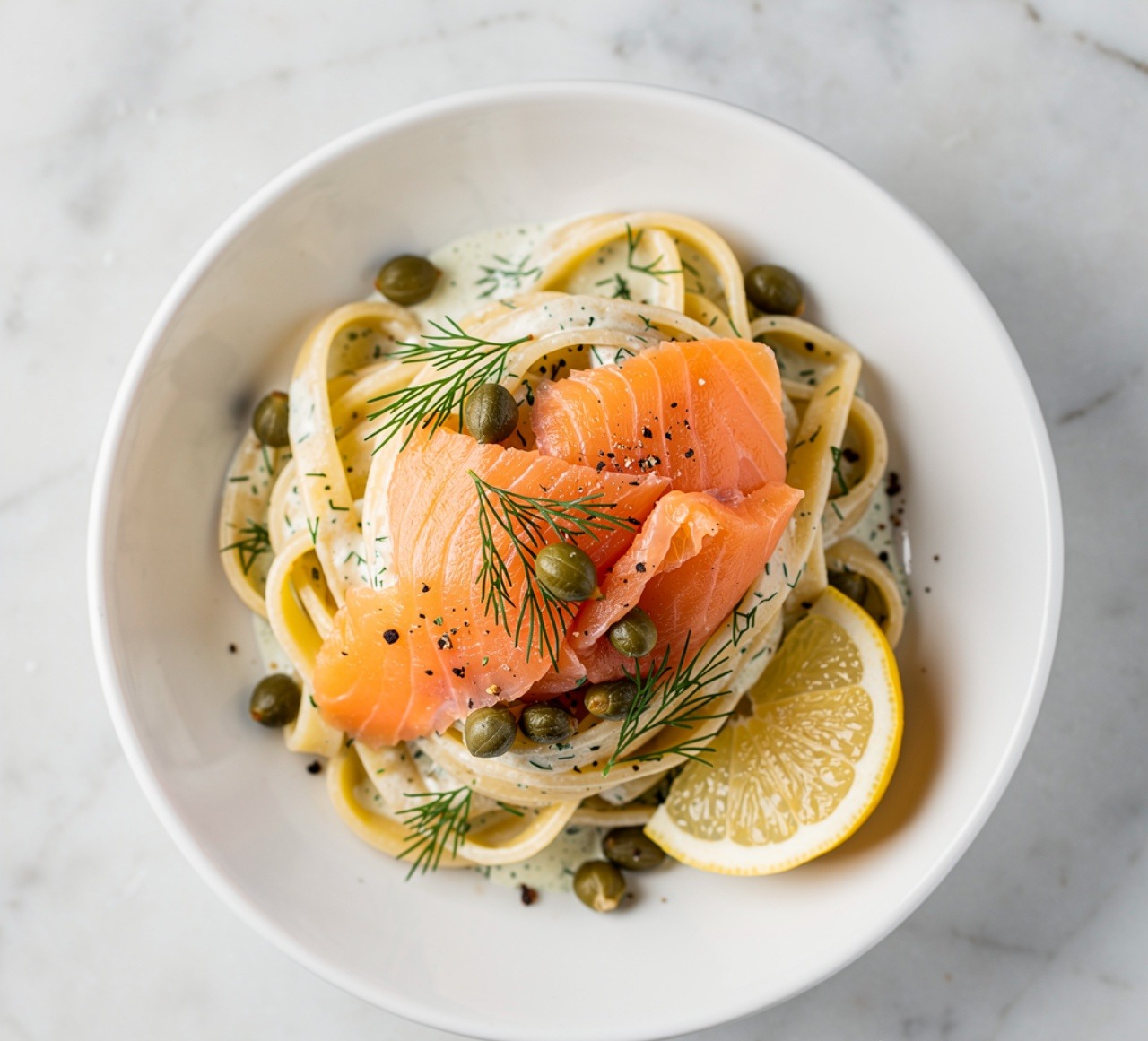 Smoked Salmon Pasta