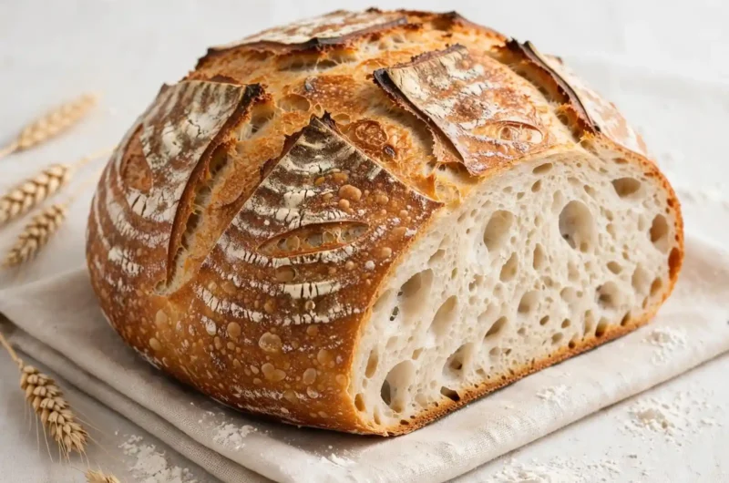 The Most Rewarding Homemade Sourdough Bread Recipe You'll Ever Bake 3 Crusty Homemade Sourdough Bread