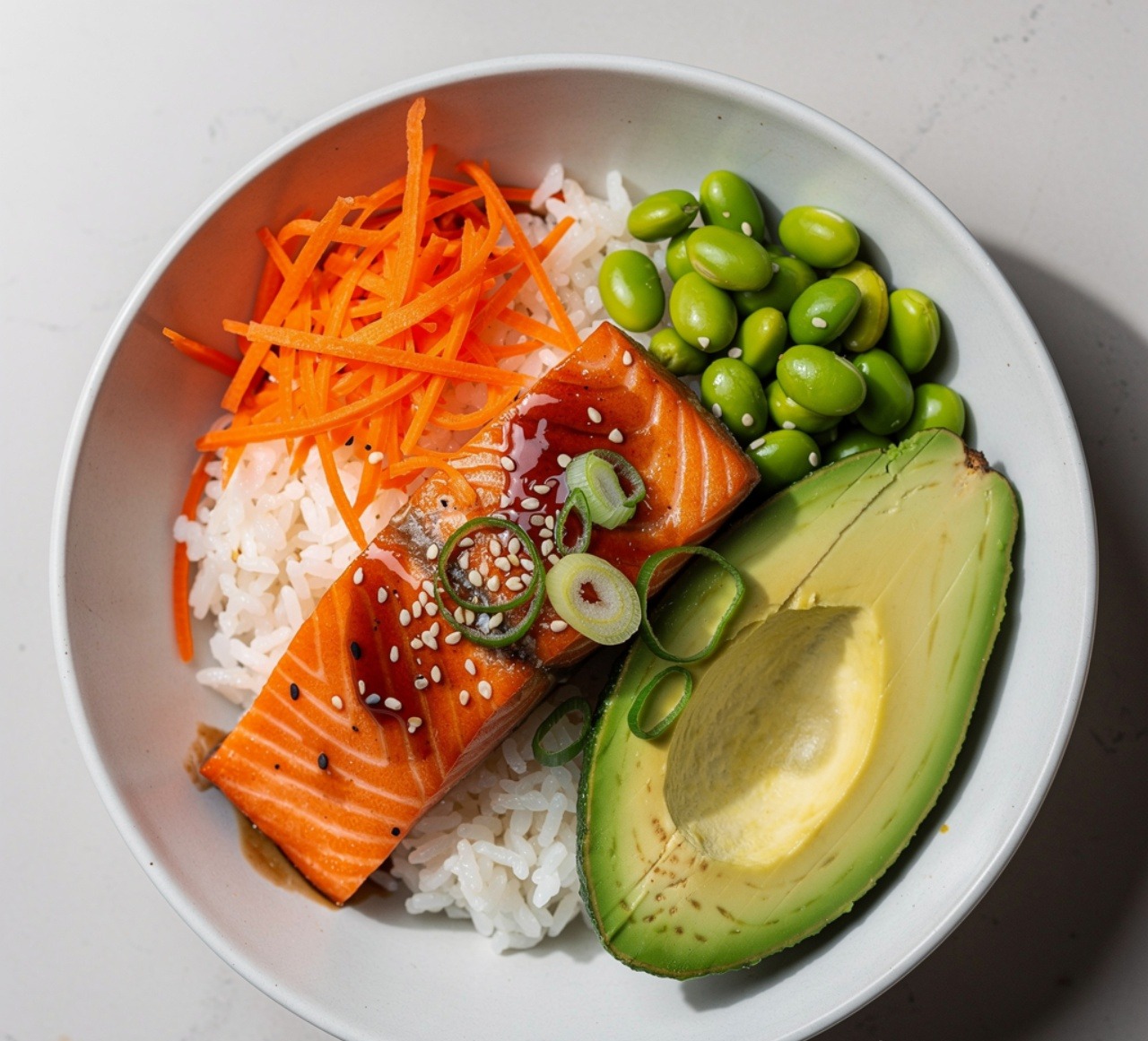 Teriyaki Salmon Bowl