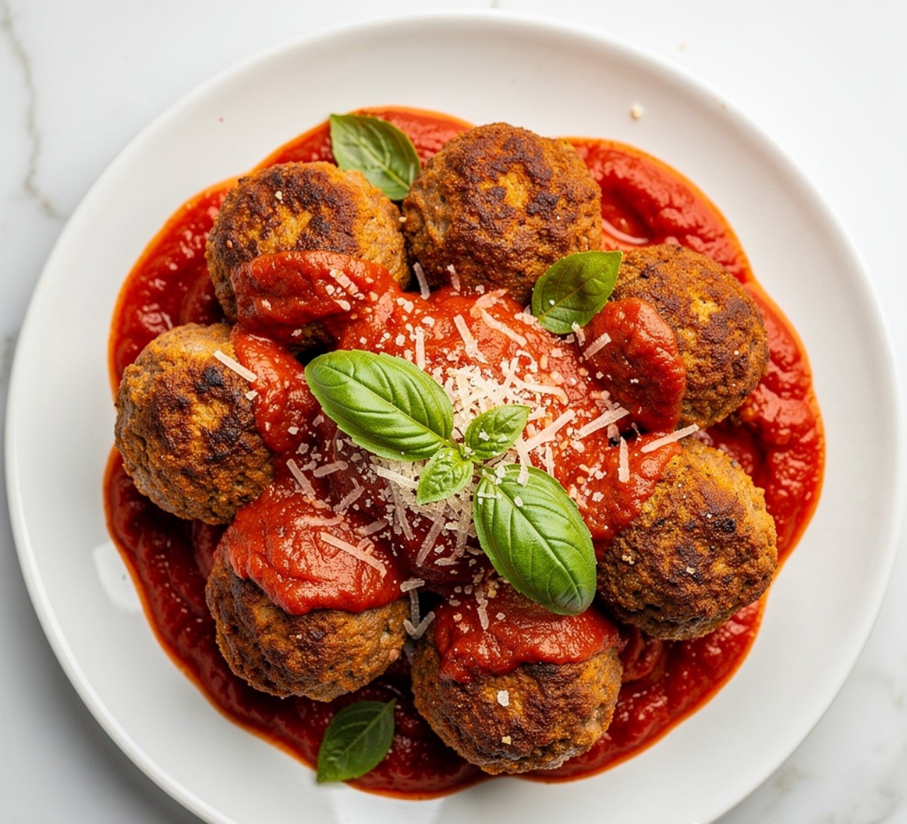 13 Flavorful Ground Turkey Recipes Your Family Will Actually Be Excited to Eat 2 Turkey Meatballs in Marinara