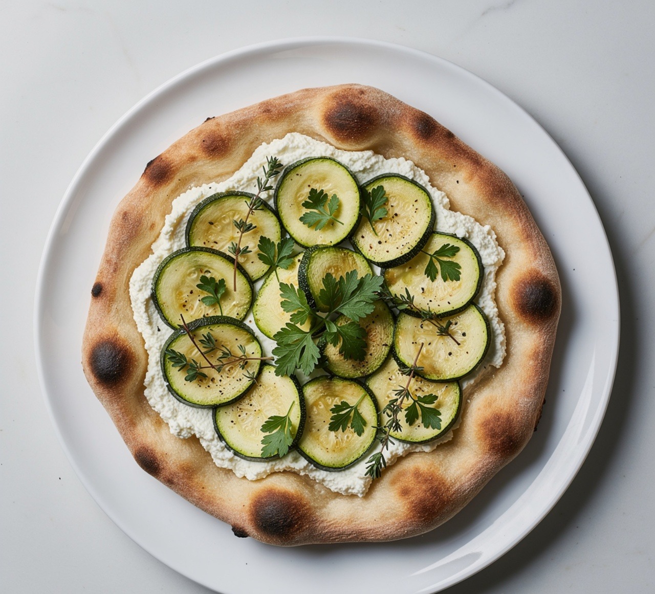12 Irresistible Zucchini Recipes That'll Make You Actually Look Forward to Eating Your Vegetables 10 Zucchini and Ricotta Flatbread