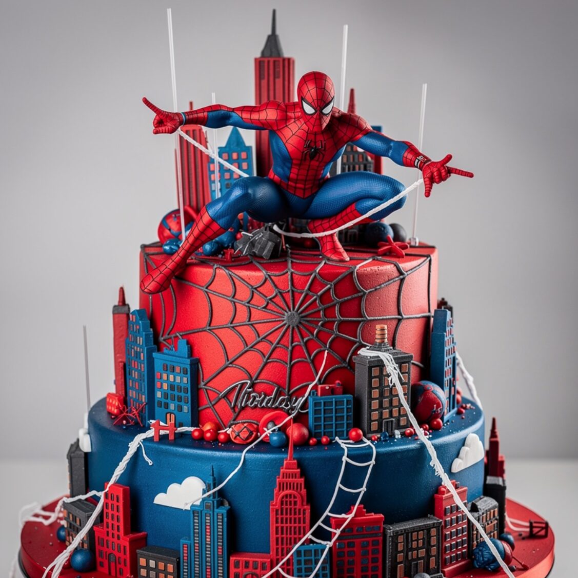 12 Stunning Cake Designs For Boy Birthdays That Will Make Him Feel Like the Star of the Show 1 action packed superhero cake featuring web slingin edited