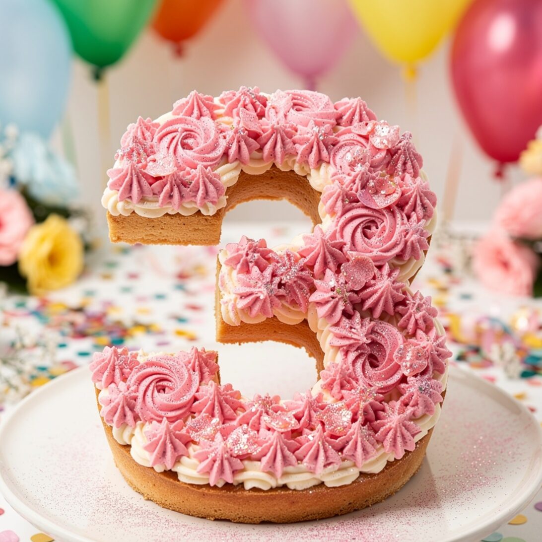 14 Stunning Cake Designs Ideas That Will Make Everyone Think You Hired a Professional 10 beautiful number cream tart cake bright celebratio edited