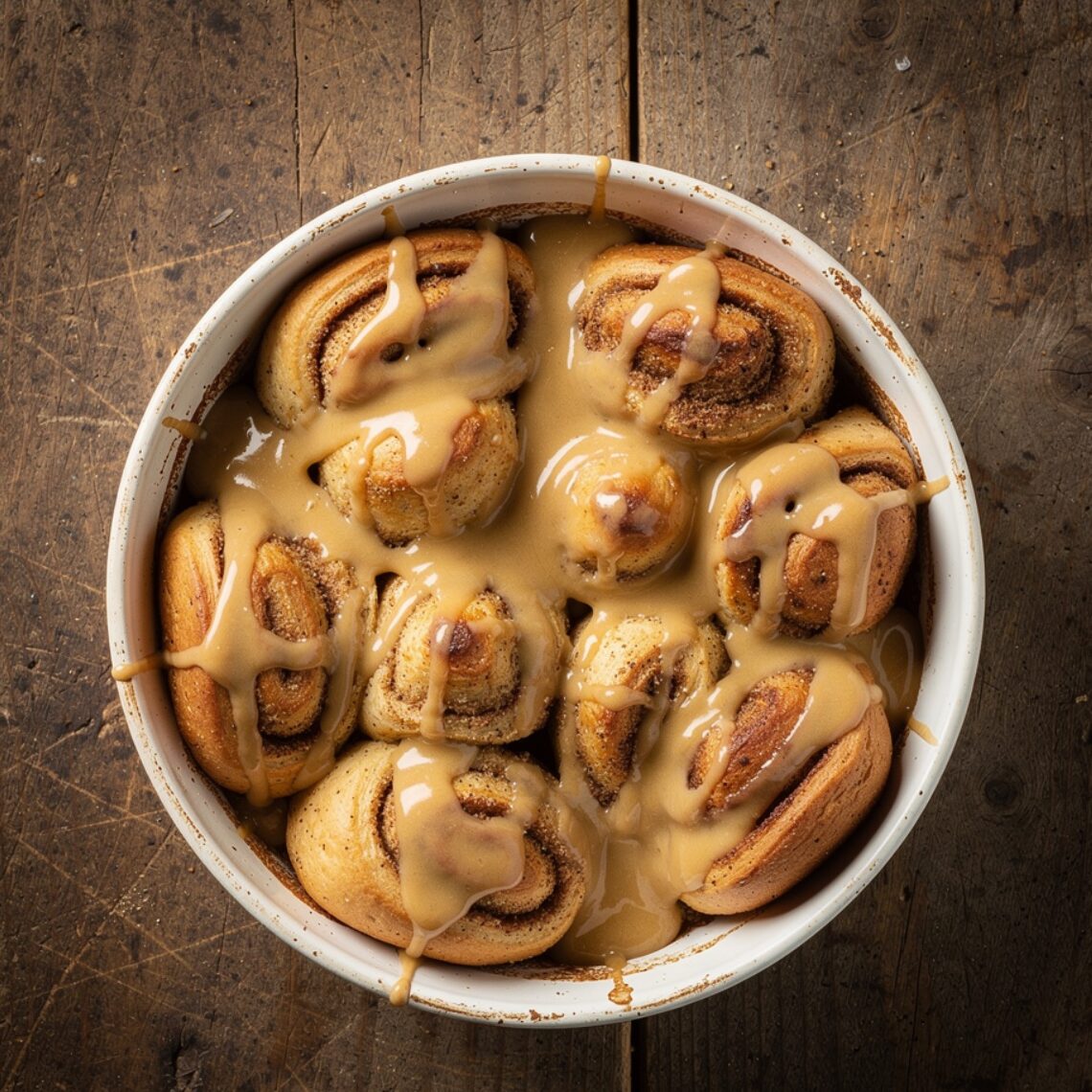 13 Easy Cake Mix Recipes That Turn a Box Into Something Brilliant 12 cake mix cinnamon roll casserole warm cinnamon rol edited