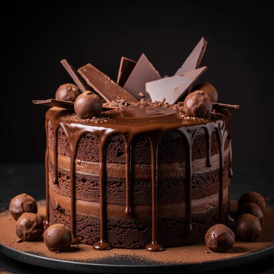 10 Stunning Birthday Cake Design Ideas That'll Make Every Celebration Completely Unforgettable 2 chocolate drip cake with ganache rich chocolate la edited