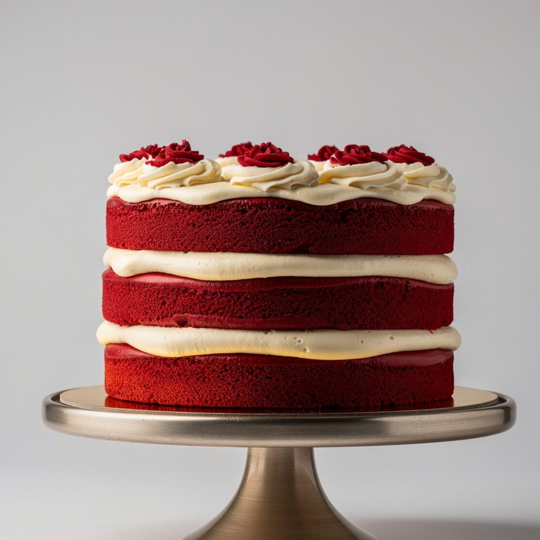 14 Irresistible Anniversary Cake Ideas That Will Make Your Celebration Unforgettable 1 classic red velvet layer cake with cream cheese fr edited