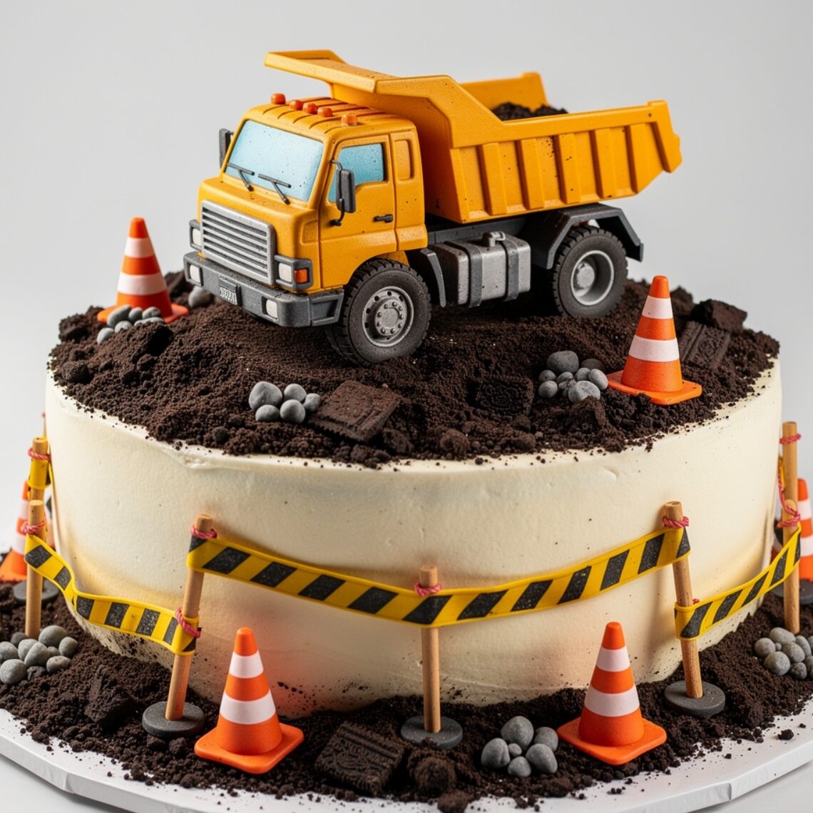 12 Stunning Cake Designs For Boy Birthdays That Will Make Him Feel Like the Star of the Show 10 construction zone dump truck cake fun construction edited