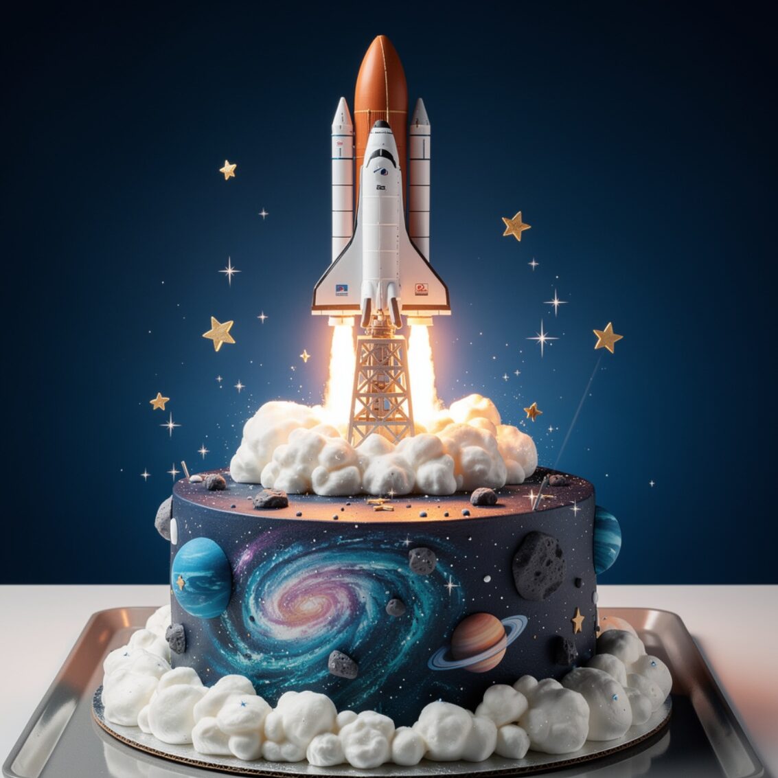 12 Stunning Cake Designs For Boy Birthdays That Will Make Him Feel Like the Star of the Show 12 rocket launch blast off cake spectacular rocket th edited