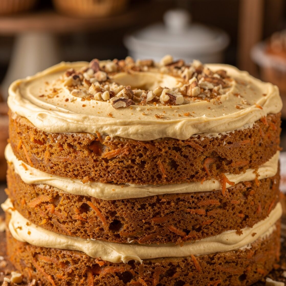 15 Irresistible Cake Recipes Easy Homemade Ideas That Actually Turn Out Perfect Every Time 8 ultra realistic classic carrot cake with maple cre edited