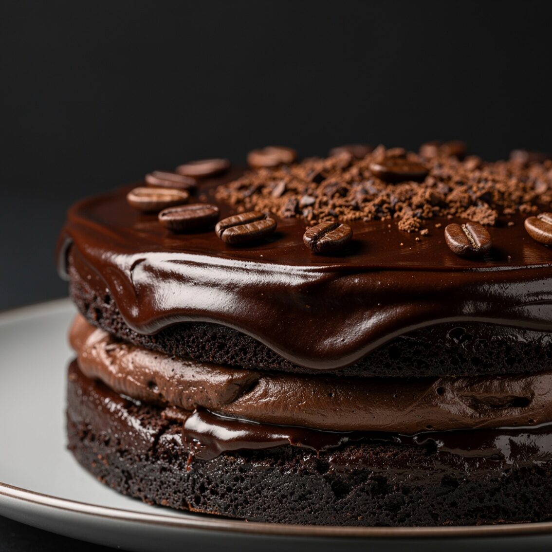 10 Irresistible Cake Flavors Ideas That Make Every Celebration Worth the Fork 2 ultra realistic dark chocolate espresso fudge cake edited