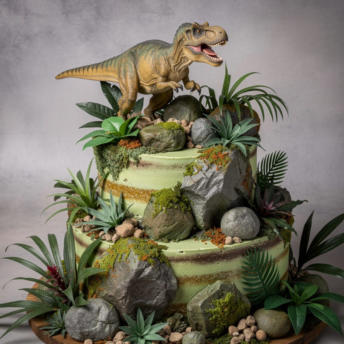12 Stunning Cake Designs For Boy Birthdays That Will Make Him Feel Like the Star of the Show 2 ultra realistic dinosaur themed smash cake fun pre edited