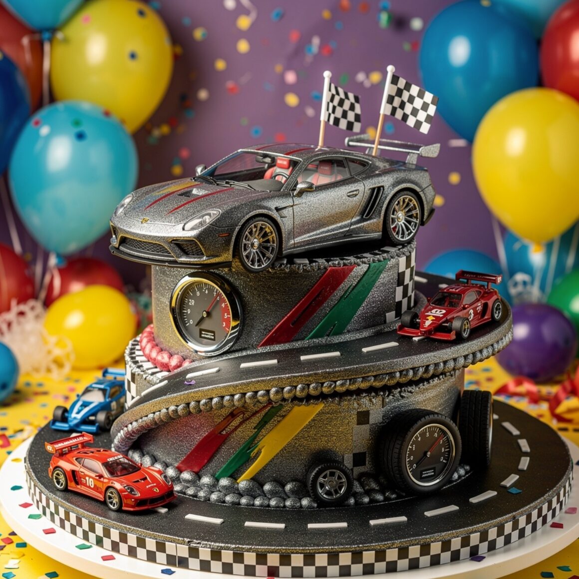 12 Stunning Cake Designs For Boy Birthdays That Will Make Him Feel Like the Star of the Show 3 ultra realistic dynamic race car cake featuring mi edited