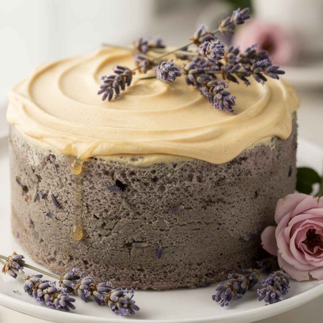 14 Irresistible Anniversary Cake Ideas That Will Make Your Celebration Unforgettable 9 ultra realistic earl grey lavender cake delicate e edited